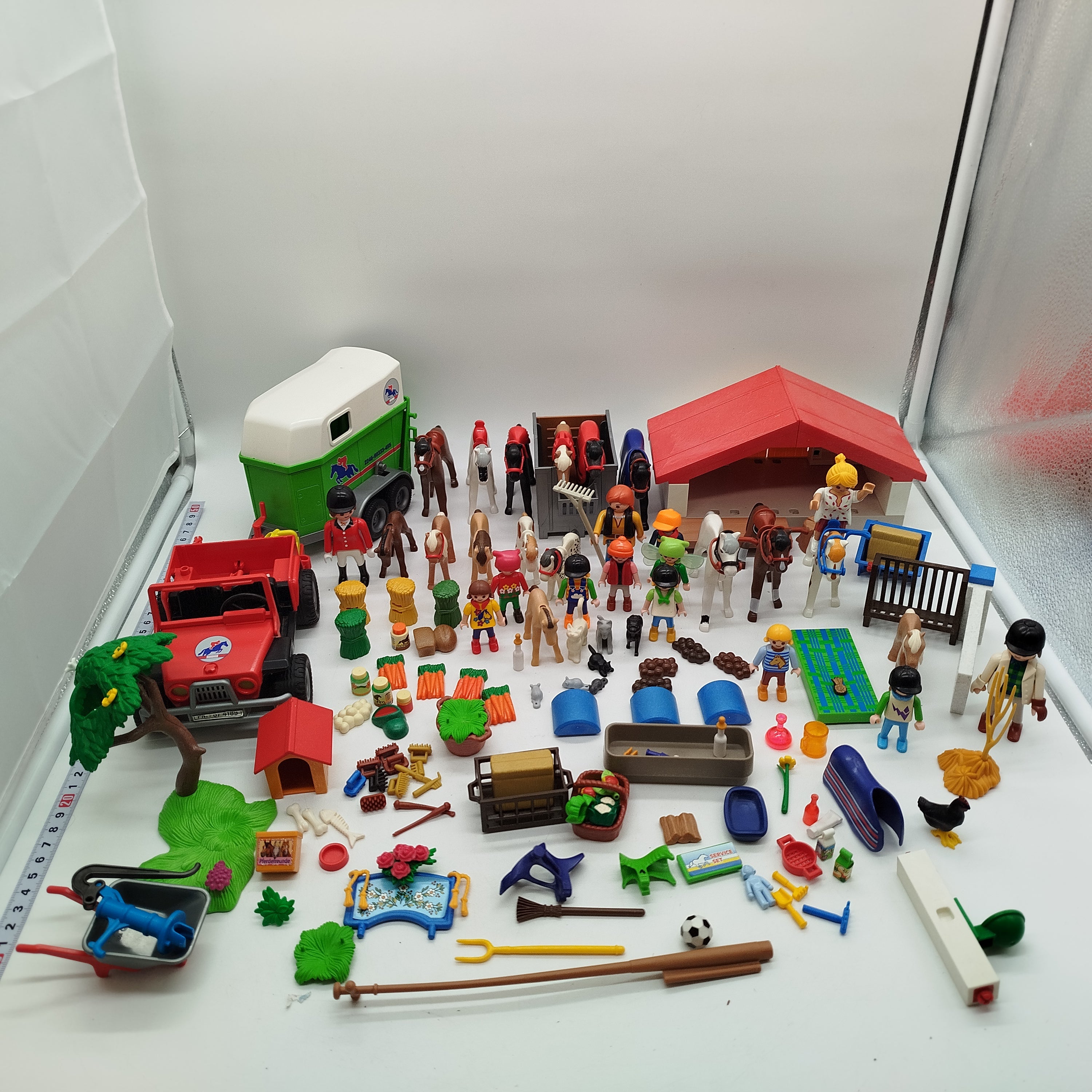 Playmobil Bundle Reiterhof Figuren & Tiere umfangreiches Set